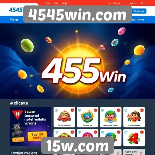 Experiência do usuário no design de 4545win.com